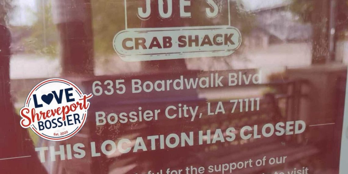 End of an Era: Joe’s Crab Shack Closes at the Louisiana Boardwalk
